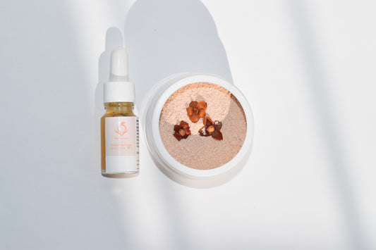 Mascarilla facial de sándalo y regaliz